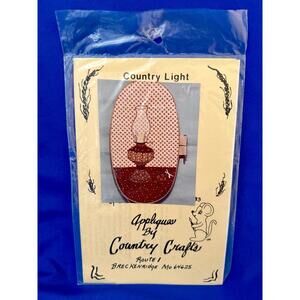 Vintage Country Crafts Applique Kit Country Light Pattern